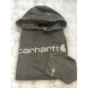 Carhartt Work FORCE vented Moss Green Hoodie Men's Size Large